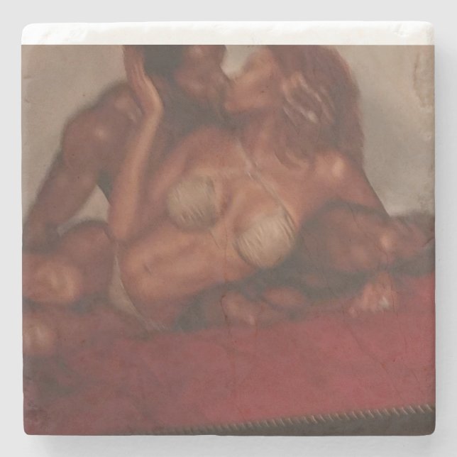 Racquel Evans Stone Coaster (Front)