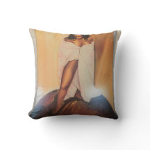 Racquel Evans. Throw Pillow
