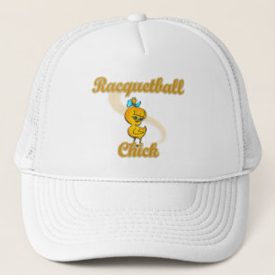 Racquetball Chick Trucker Hat