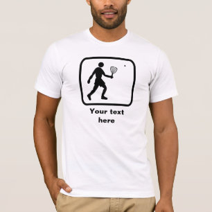 Racquetball Logo -- Customizable T-Shirt
