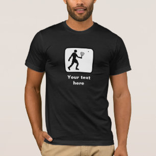Racquetball Logo -- Customizable T-Shirt