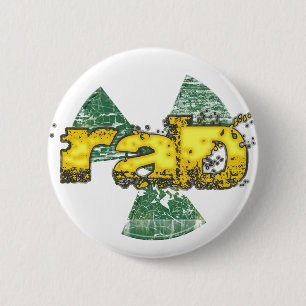 Rad 2 Inch Round Button