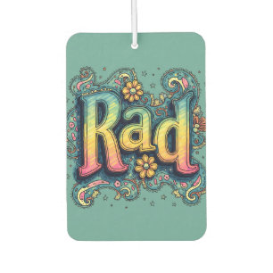 Rad 70s Groovy Psychedelic Aesthetic Air Freshener