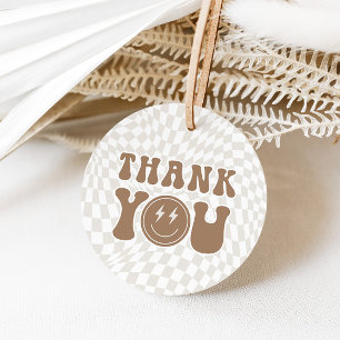 Rad Cool Dude   Boys Retro Skater Birthday Favour Tags