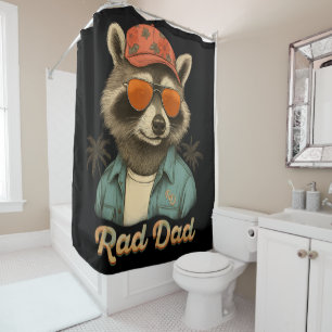 Rad Dad Funny Happy Father's Day Vintage