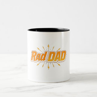 Rad DAD Mug – Retro Vintage Coffee Cup 