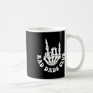 Rad Dads Club Funny Fathers Day Cool Dads Club  Coffee Mug