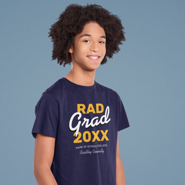 Rad Grad | Masculine Graduation 2023 T-Shirt