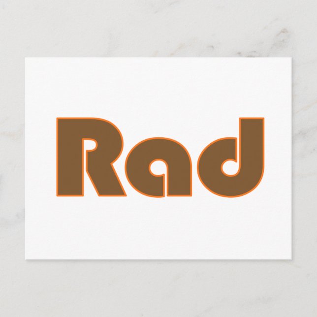 Rad Postcard (Front)