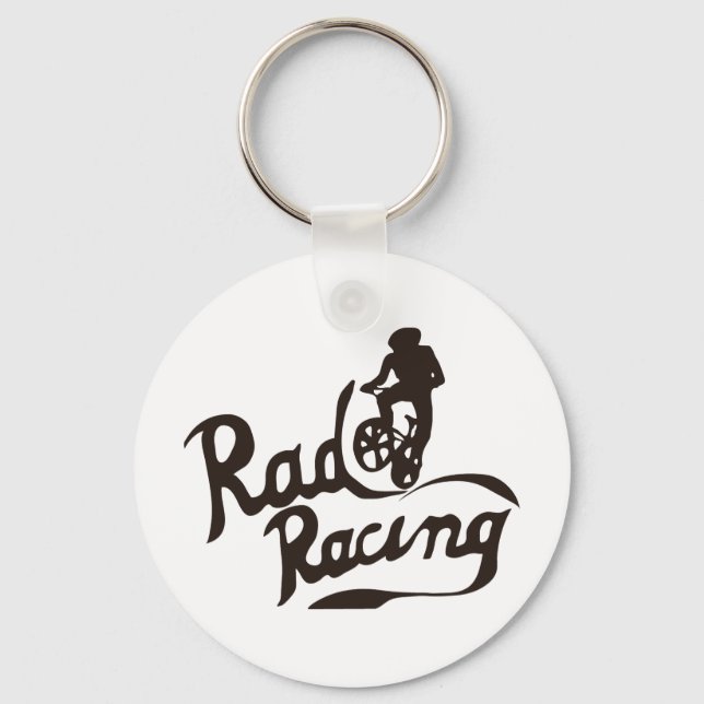 rad racing keychain (Front)