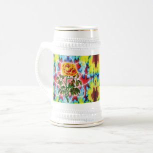 Rad Rad Rose Beer Stein