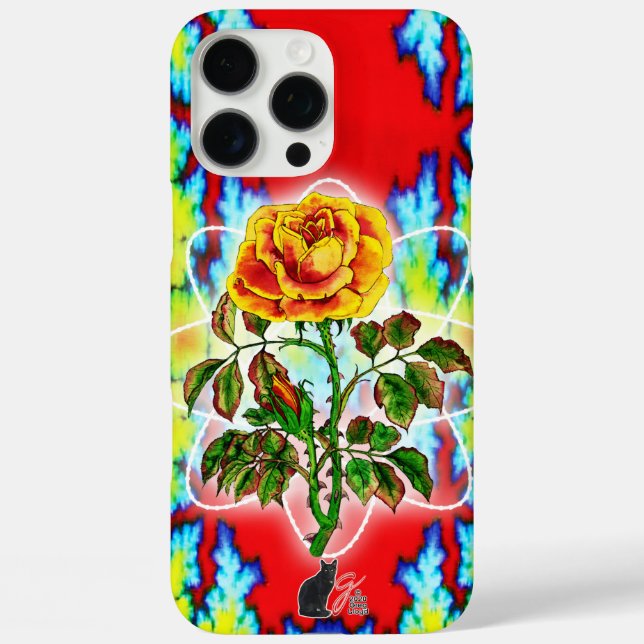 Rad Rad Rose Case-Mate iPhone Case (Back)