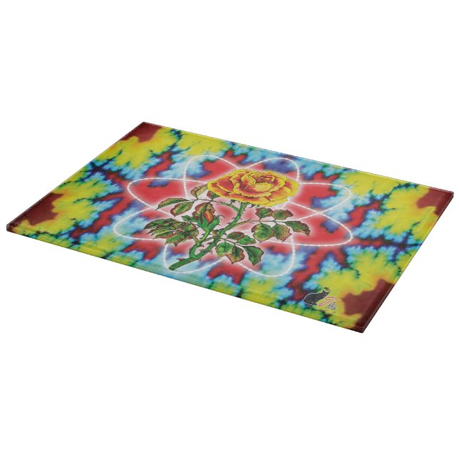 Rad Rad Rose Cutting Board (Corner)