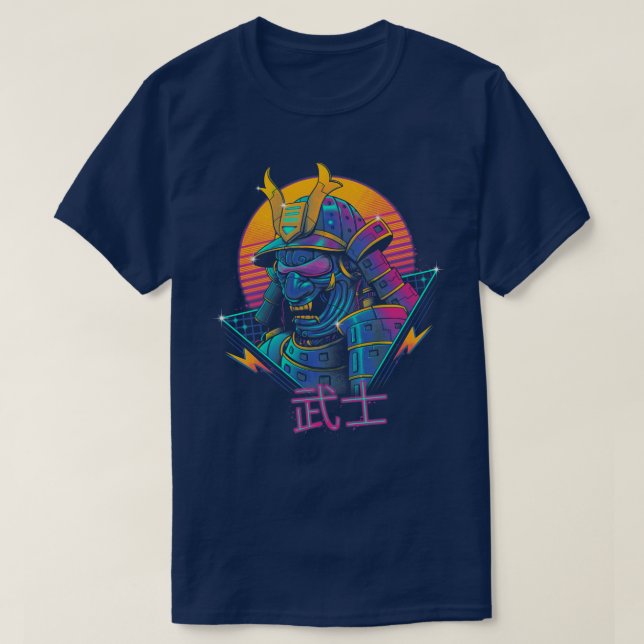 Rad Samurai  T-Shirt (Design Front)