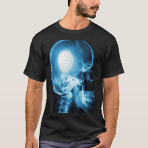 Rad Tech Golfing Radiologist Doctor Golf Ball On M T-Shirt