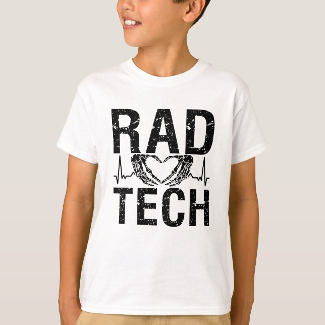 Rad Tech Medicine Technologist Xray Radiology Tech T-Shirt (Front)