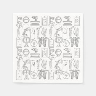 Rad Tech Party Napkin