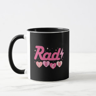 Rad Tech Valentine Hearts Pink Radiology Tech Mug