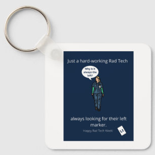 Rad Technologist Key Chain