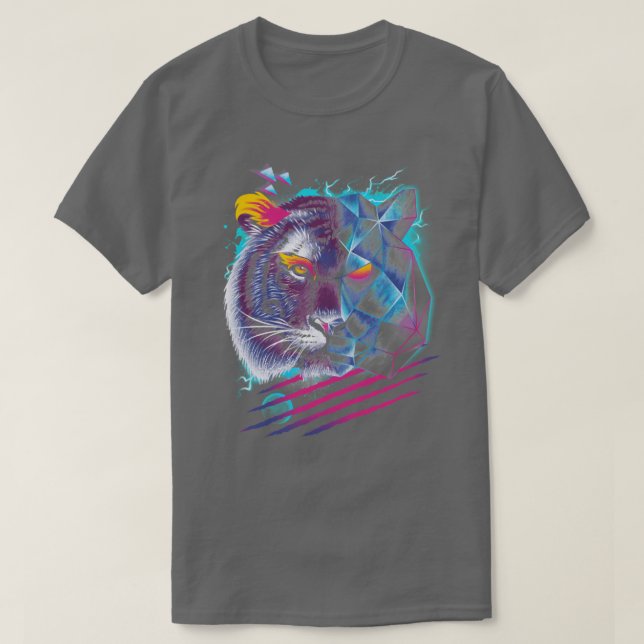 Rad Tiger  T-Shirt (Design Front)
