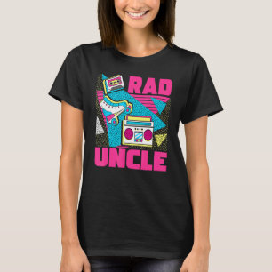 Rad Uncle 90s Aesthetic Nostalgia 1990's Retro Unc T-Shirt