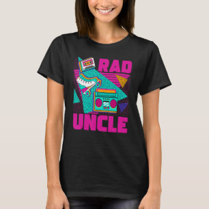 Rad Uncle 90s Aesthetic Nostalgia 1990's Retro Unc T-Shirt