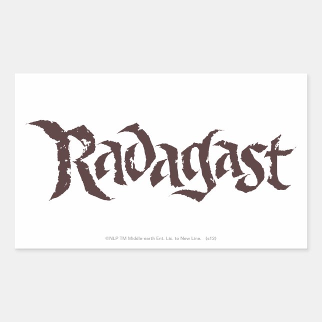 RADAGAST™ Name Solid Sticker (Front)