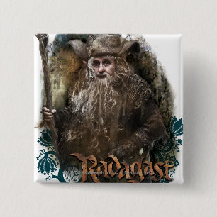 RADAGAST™ With Name 2 Inch Square Button