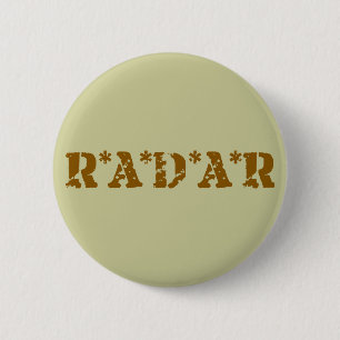 Radar 2 Inch Round Button