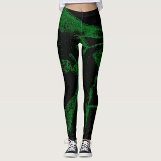 RADAR, All Fisheye Parrots. Leggings