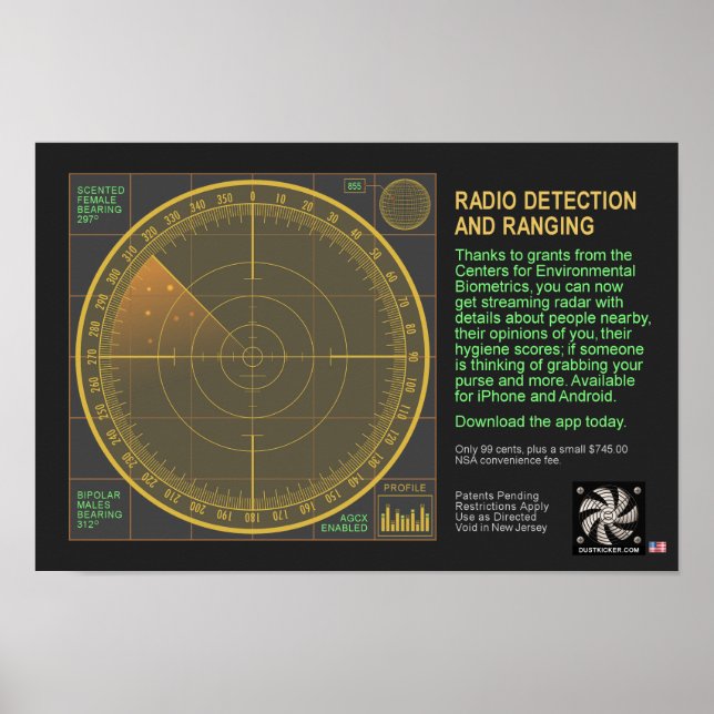 RADAR APP POSTER (Front)
