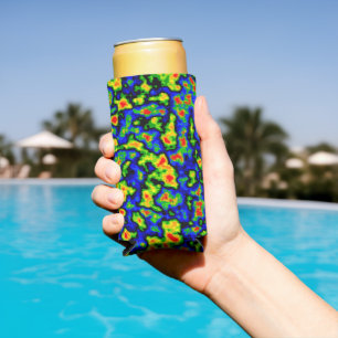 Radar Clouds Seltzer Can Cooler