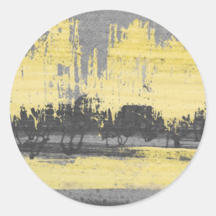 Radar II Classic Round Sticker