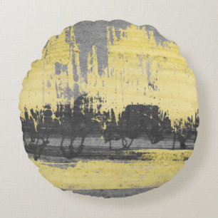Radar II Round Pillow
