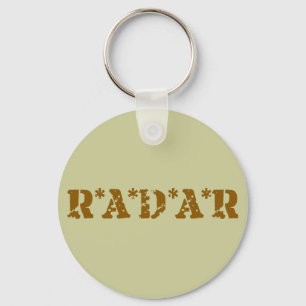 Radar Keychain
