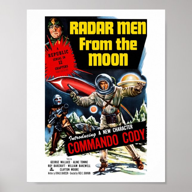 Radar Men from the Moon (1952) Poster (Front)