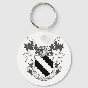 RADCLIFFE Coat of Arms Keychain
