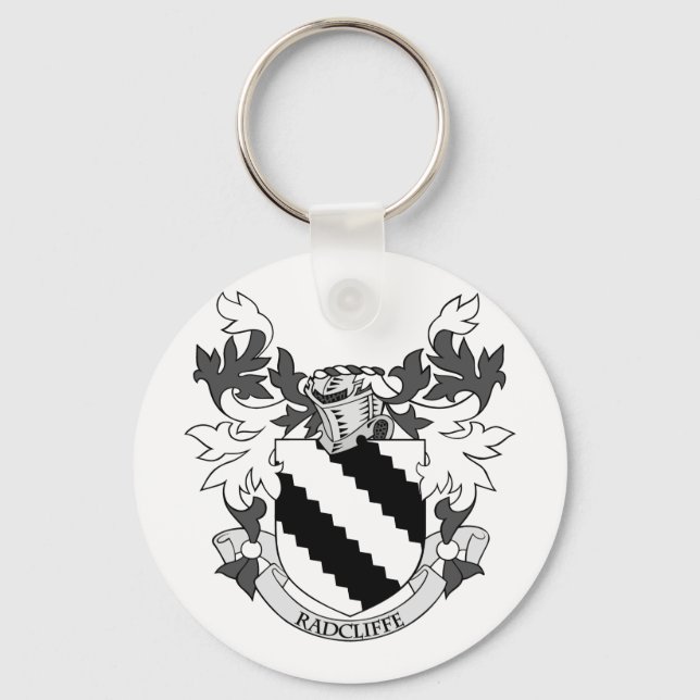 RADCLIFFE Coat of Arms Keychain (Front)