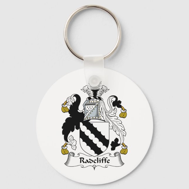 Radcliffe Family Crest Keychain (Front)