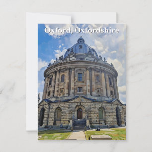 Radcliffe Reverie – Oxford’s Iconic Dome Postcard