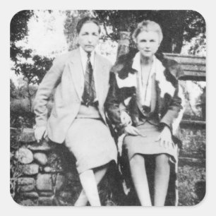 Radclyffe Hall and Una Vincenzo Square Sticker