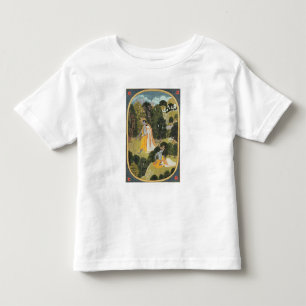 Radha and Krishna walking in a grove Toddler T-shirt
