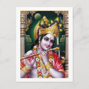 Radha KRISHNA for Love, Peace n Prosperity Postcard