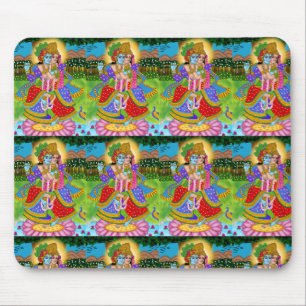 Radha Krishna Mouse Pad