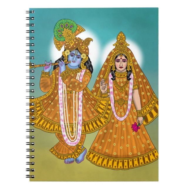 Radha Krishna Notebook (Front)