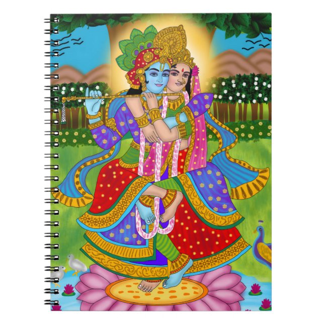 Radha Krishna Notebook (Front)