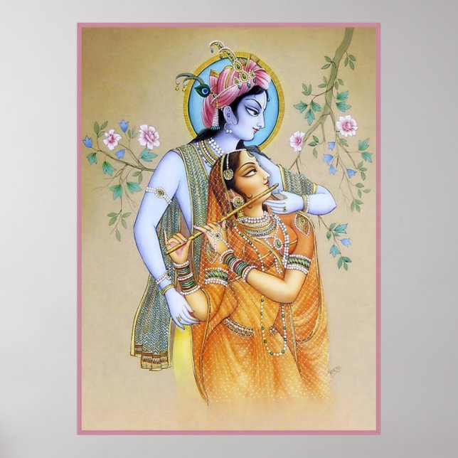 Radha-Krishna Poster (Front)
