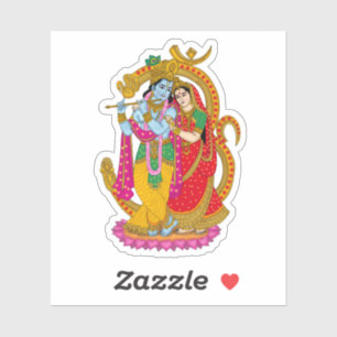 Radha Krishna Sticker