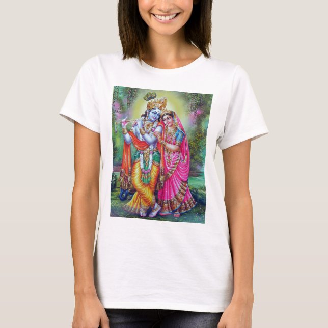 radha & krishna T-Shirt (Front)
