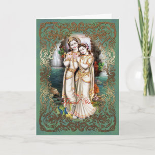 Radha Krishna Wedding Collection - Greeting Card